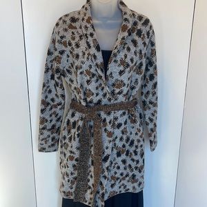NWOT time and tru Cheetah Cardigan